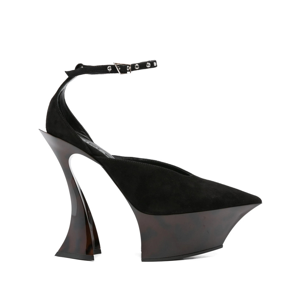 Mugler 140mm Platform Pumps