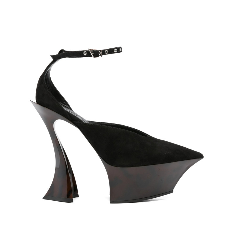 Mugler 140mm Platform Pumps
