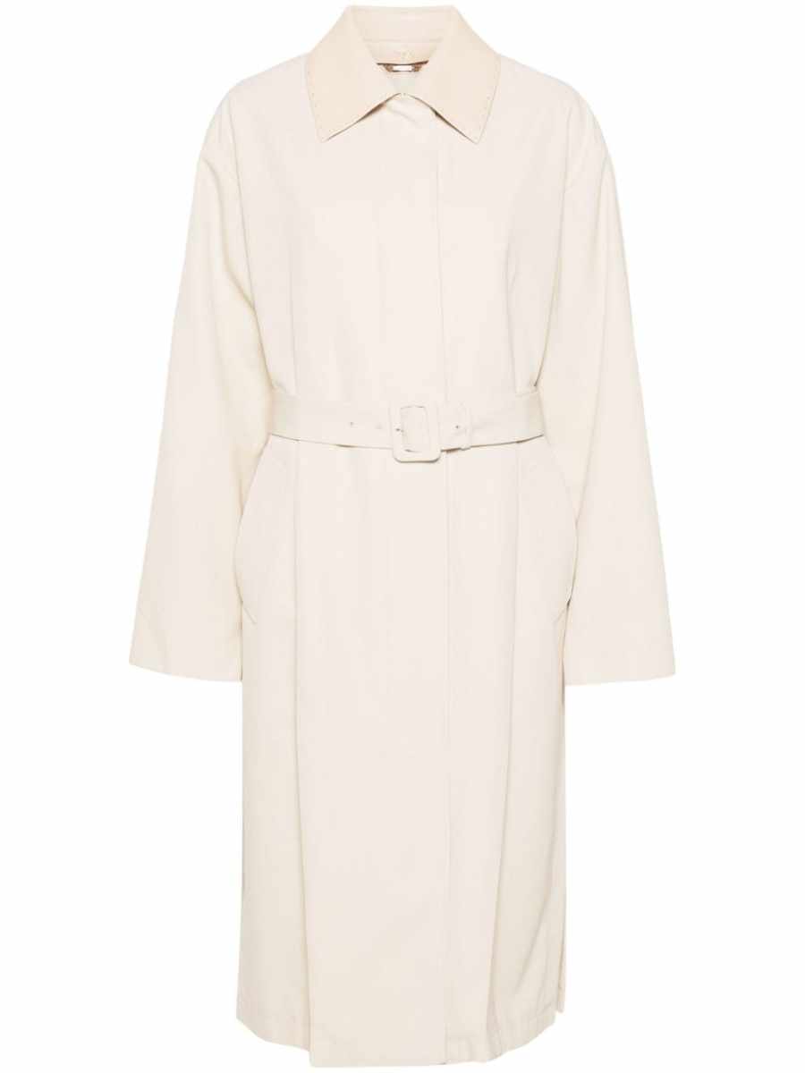 gabardine trench coat