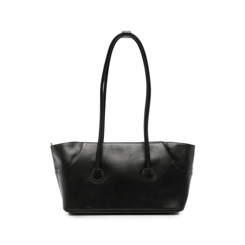 Margesherwood Zip-top Leather Shoulder Bag