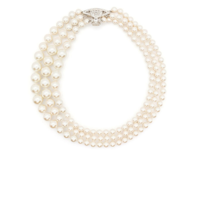 Vivienne Westwood Orb-detail Pearl Necklace