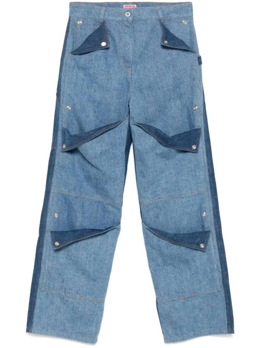 multi-pocket jeans