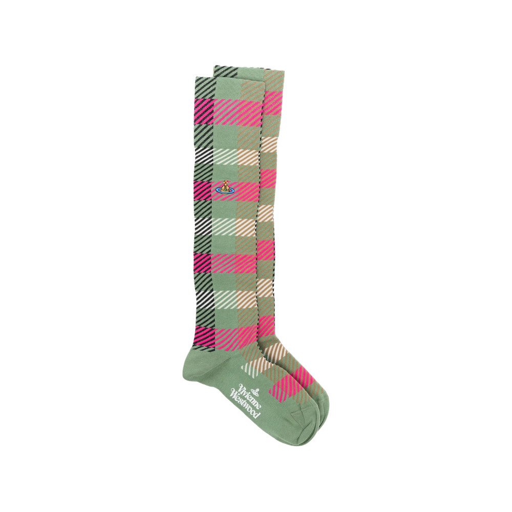 Vivienne Westwood Plaid-pattern Socks