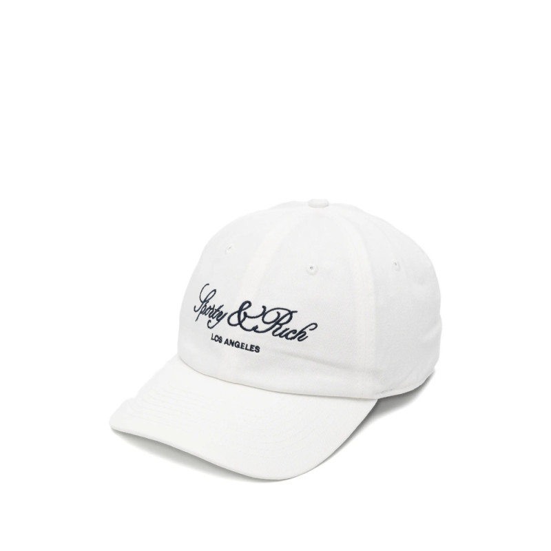 Sporty & Rich Logo-embroidered Baseball Cap
