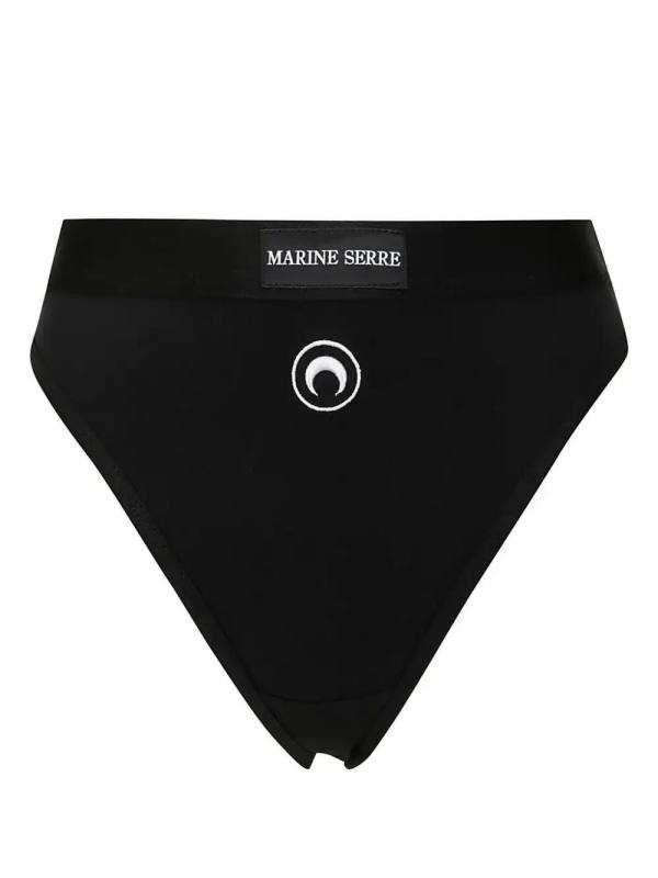 Crescent Moon-embroidered briefs