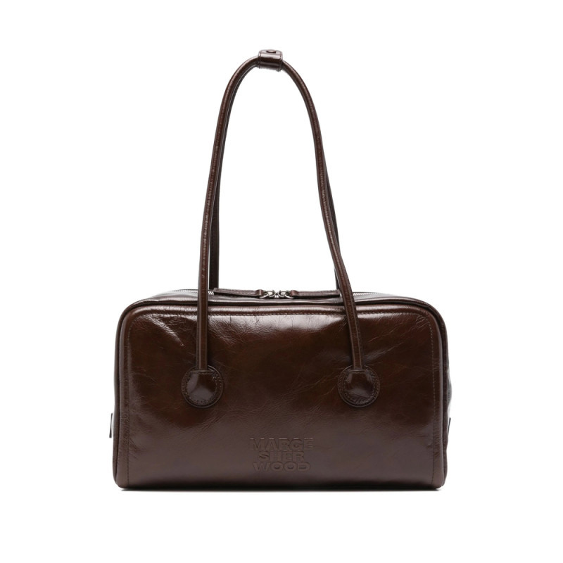 Margesherwood Boston Leather Shoulder Bag