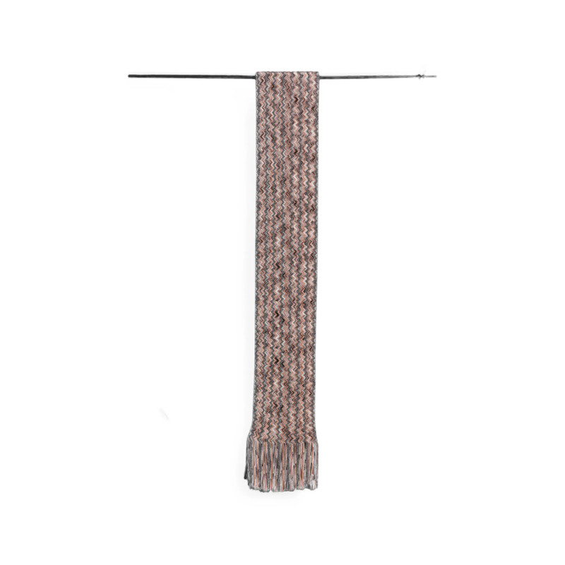 Missoni Zigzag-knit Fringed Scarf