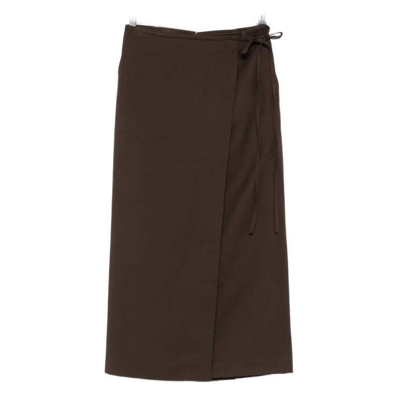 Dunst Wrap Tie-fastening Skirt
