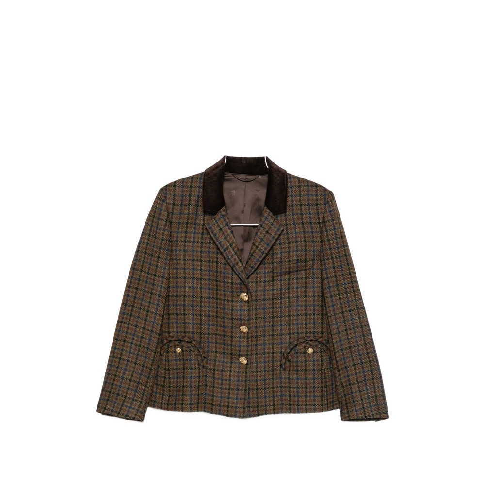 Blazé Milano Check-pattern Jacket