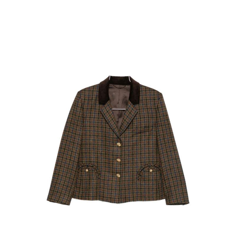 Blazé Milano Check-pattern Jacket
