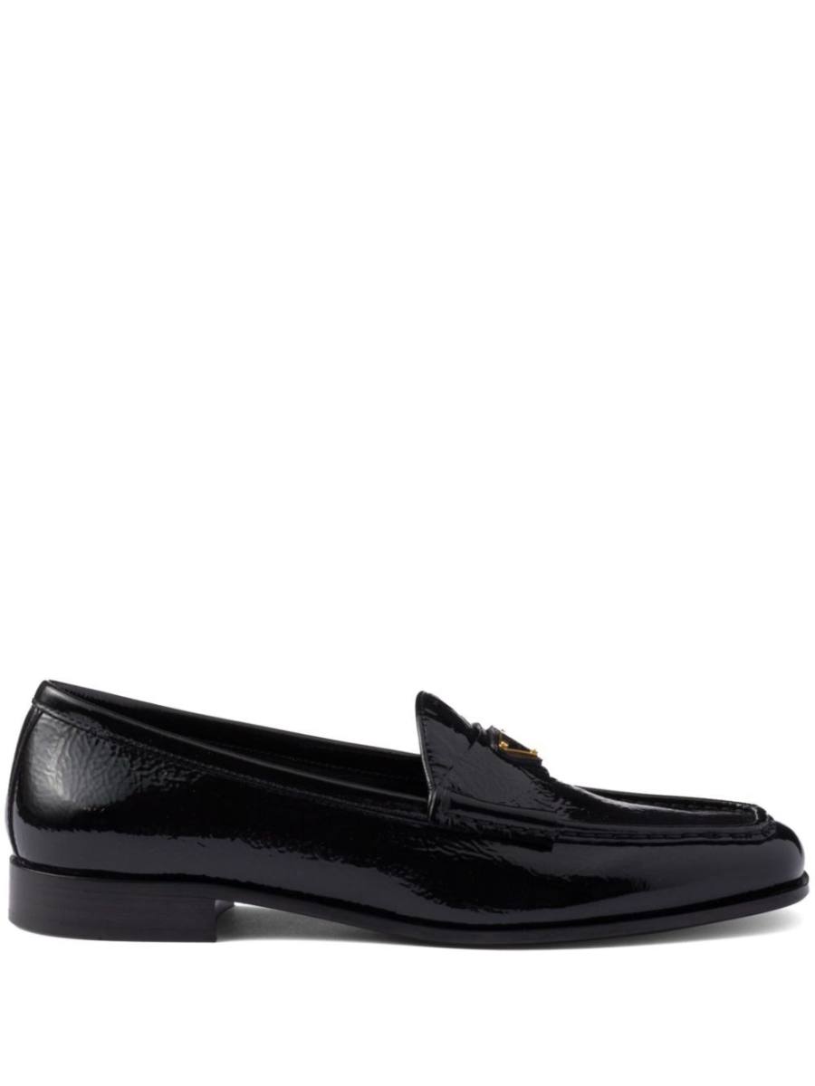 patent-leather loafers