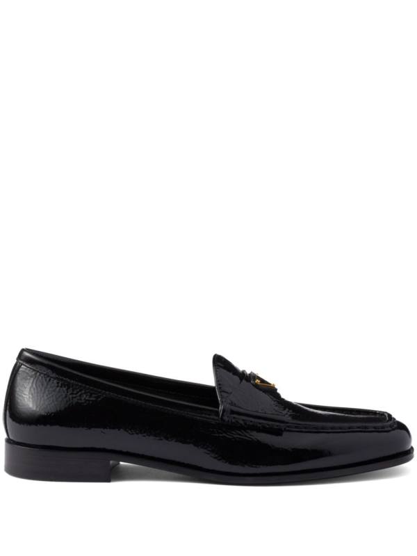 patent-leather loafers