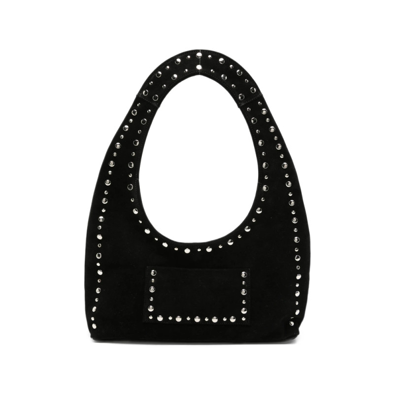 Gimaguas Franca Stud-embellished Suede Tote Bag