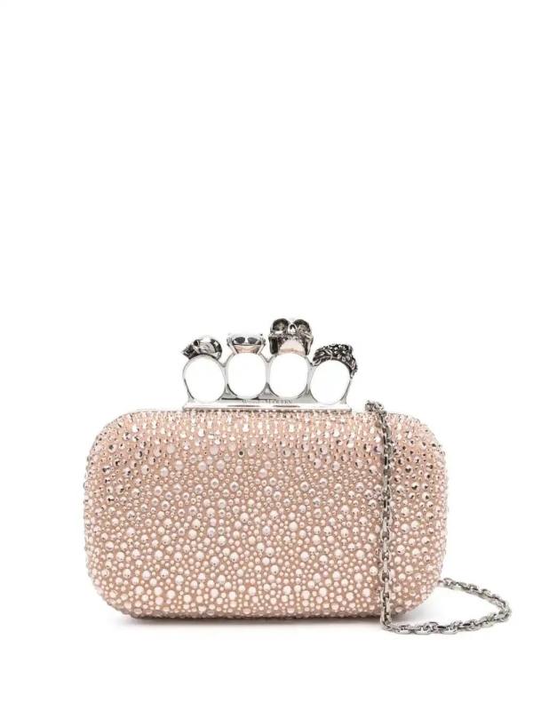 Knuckle clutch bag