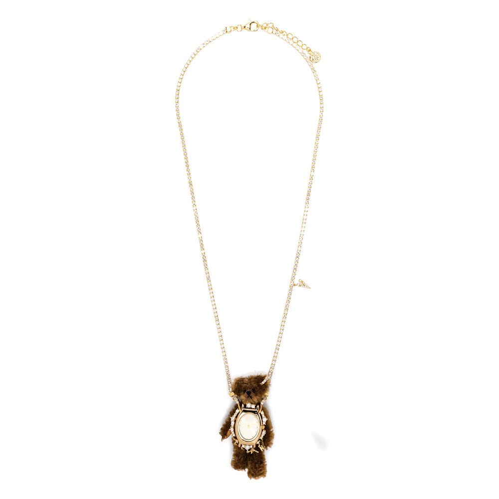 Yvmin Bear Watch Necklace