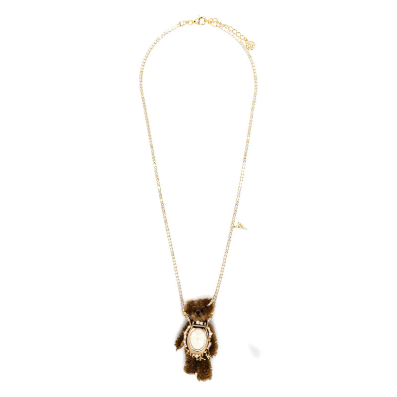 Yvmin Bear Watch Necklace