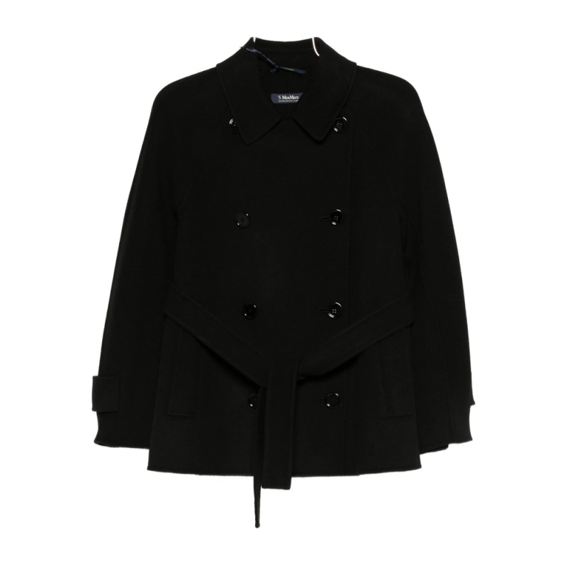 's Max Mara Louis Belted Double-breasted Peacoat