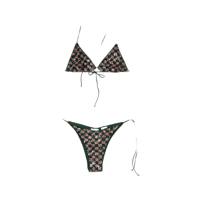Oséree Sequins Chess Bikini