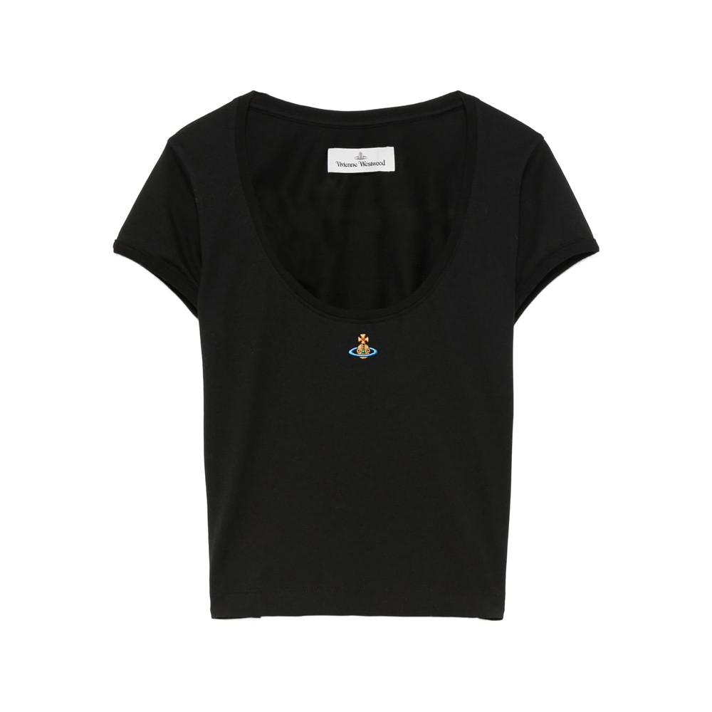 Vivienne Westwood Micro Lollo Scoop-neck T-shirt