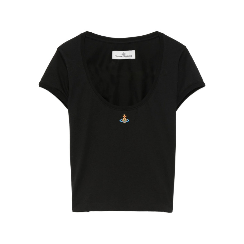 Vivienne Westwood Micro Lollo Scoop-neck T-shirt