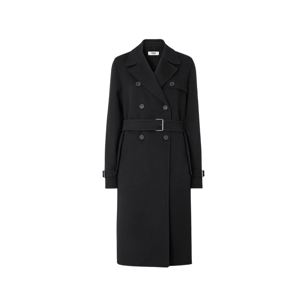 Fendi Double-breasted Belted Coat