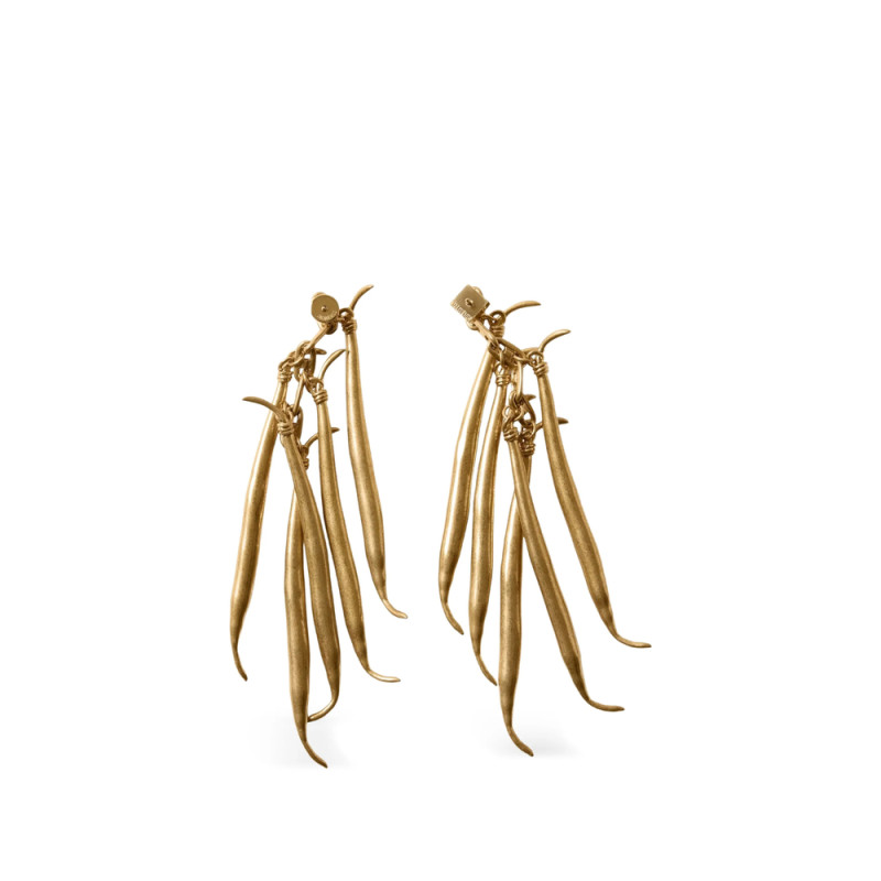 Jacquemus The Bloucles Haricots Drop Earrings