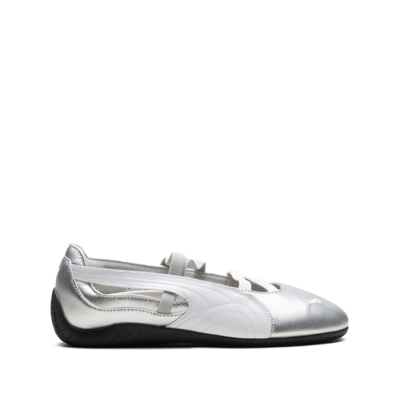 Puma Speedcat "Silver" Ballet Flats