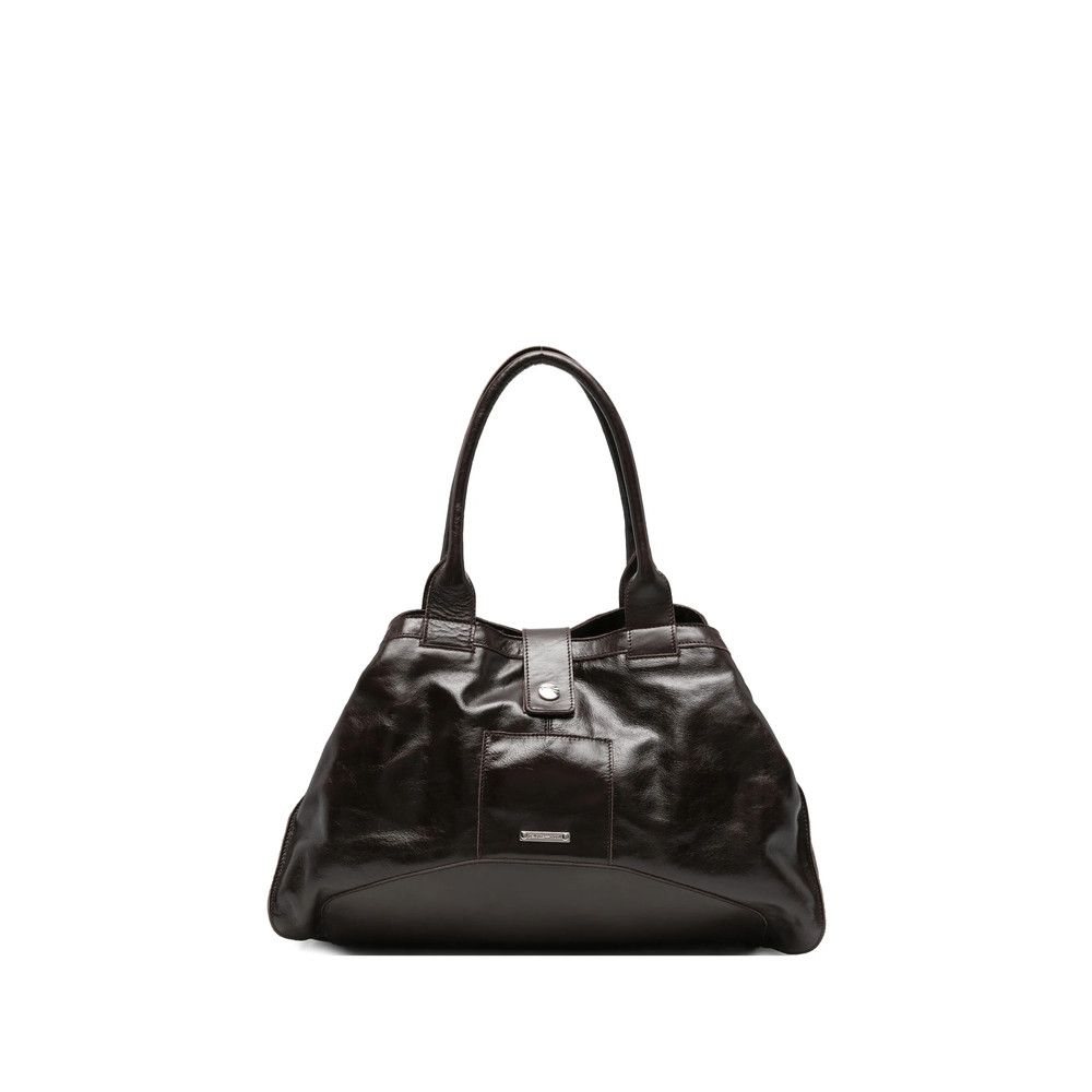 Paloma Wool Big Guida Glossy-finish Panelled Tote Bag