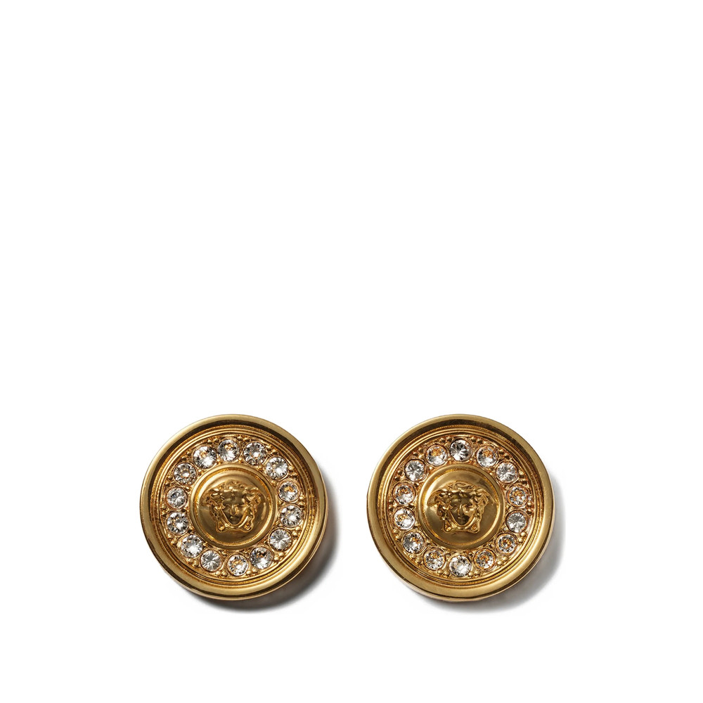 Versace Medusa Crystal Earrings