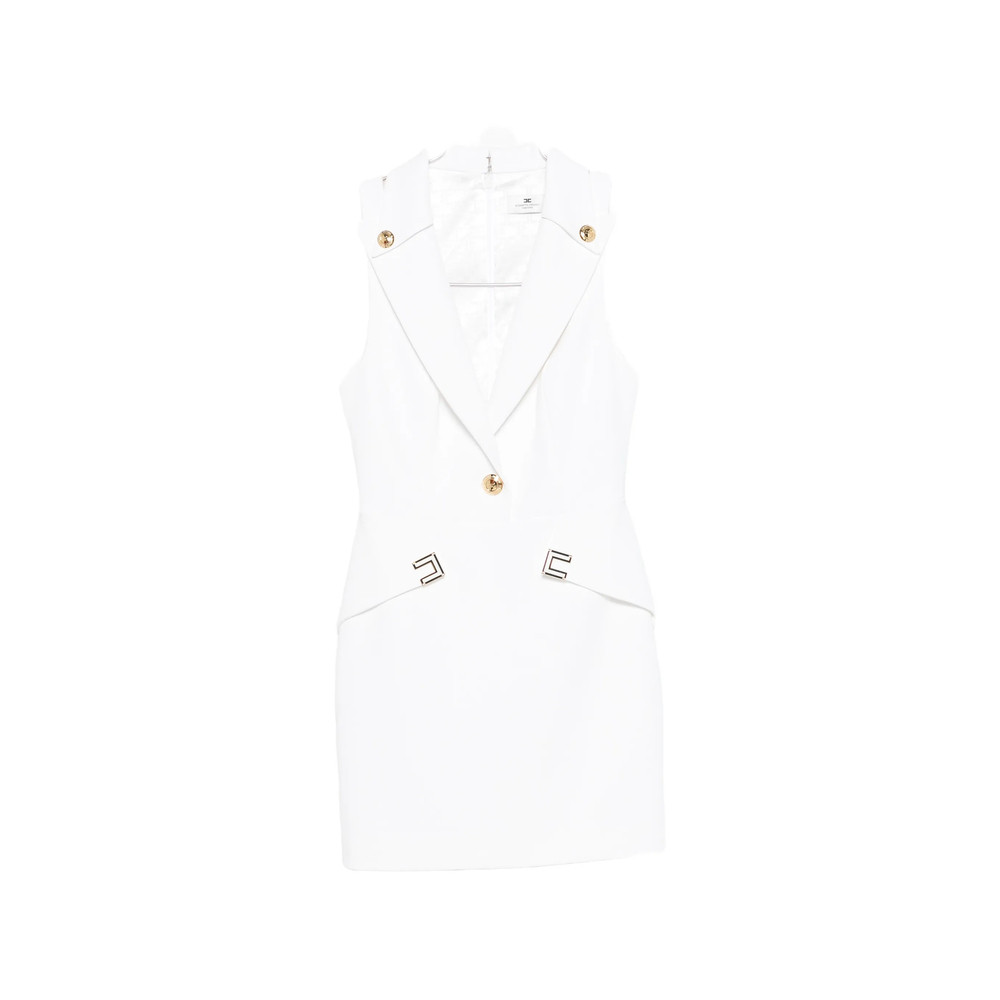 Elisabetta Franchi Logo-appliqué Mini Dress