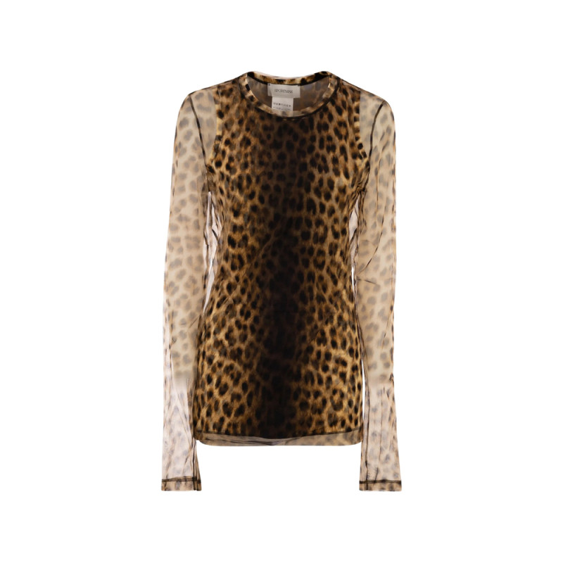 Sportmax Zebu Animal-print Top