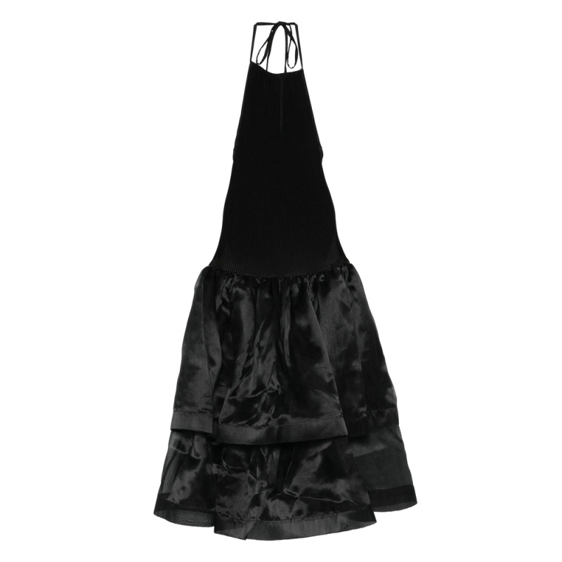 L'idee Halterneck Tiered Cocktail Dress