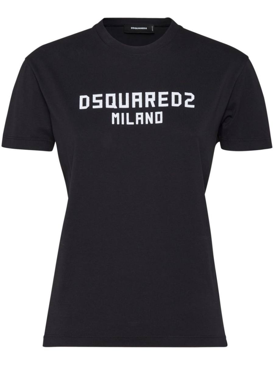 logo-print T-shirt