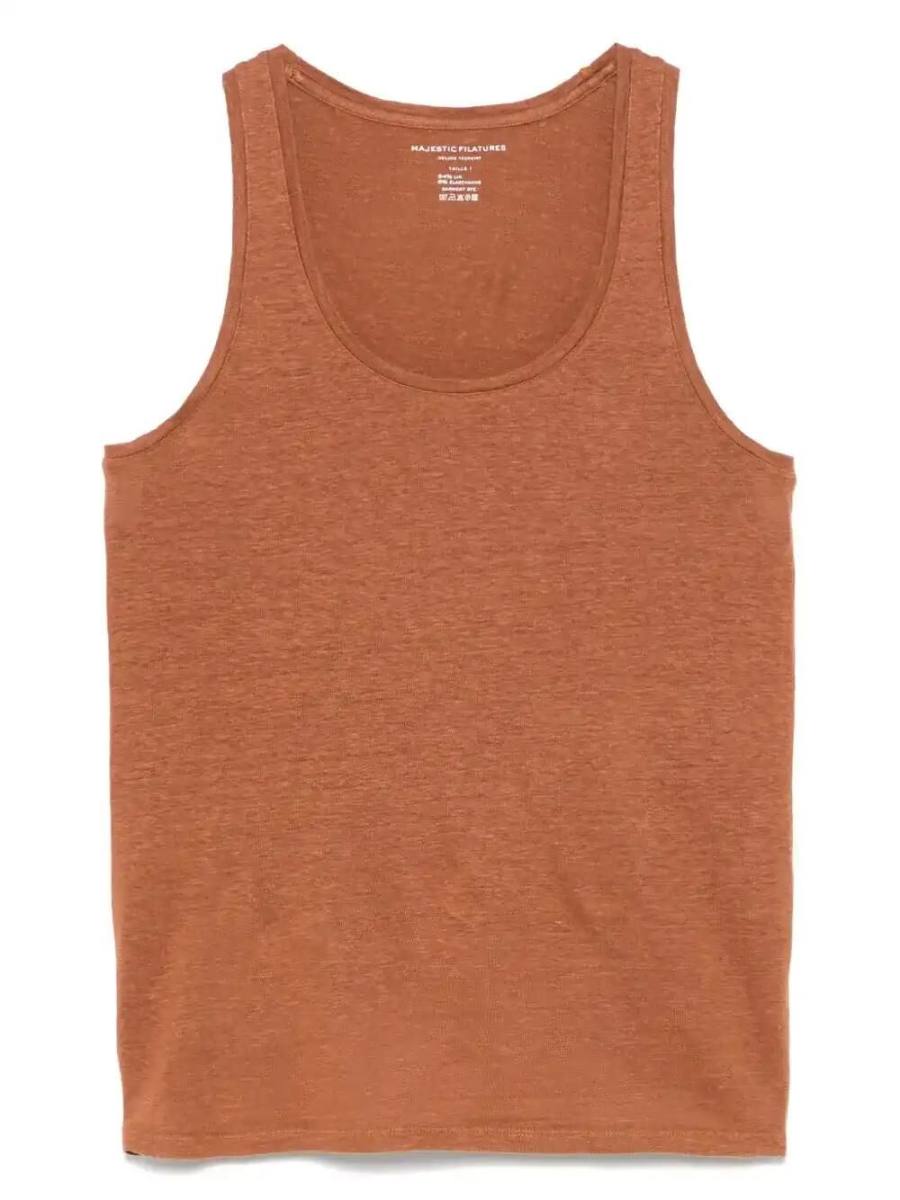 scoop-neck tank top