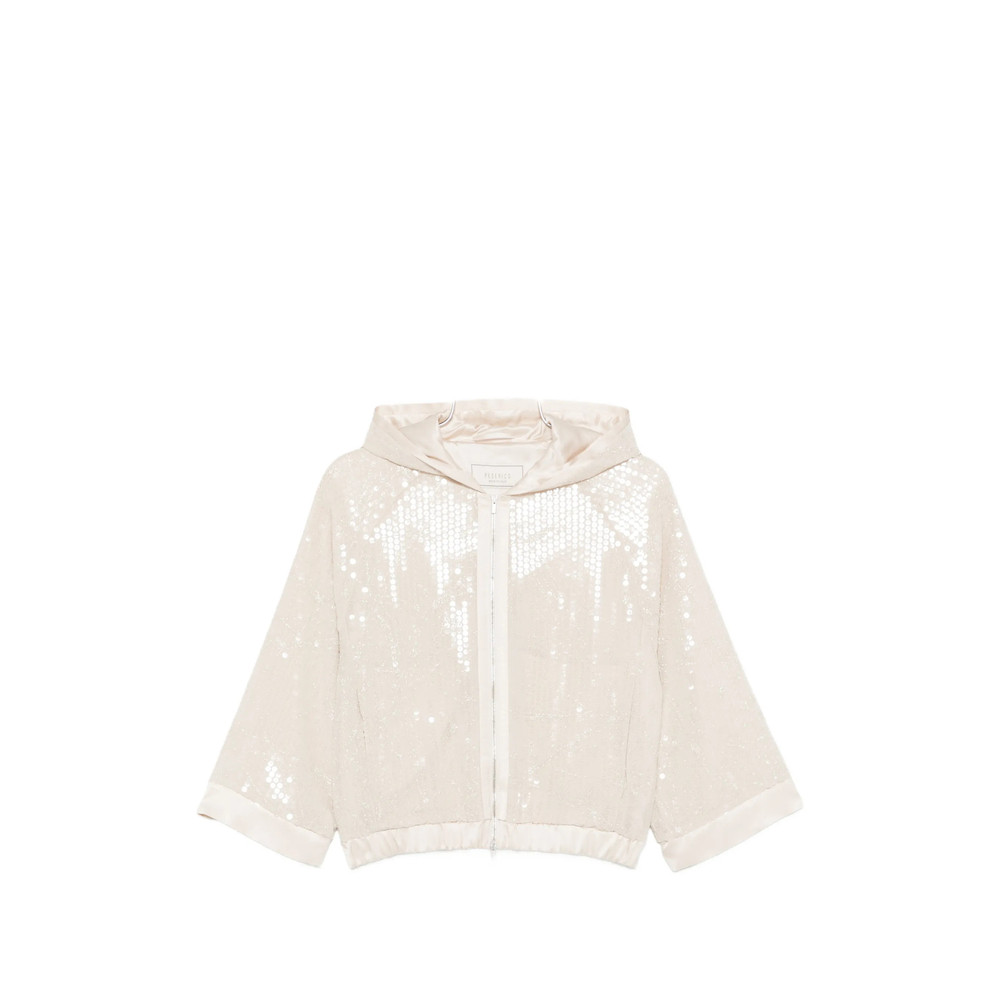 Peserico Zip Fastening Hooded Jacket