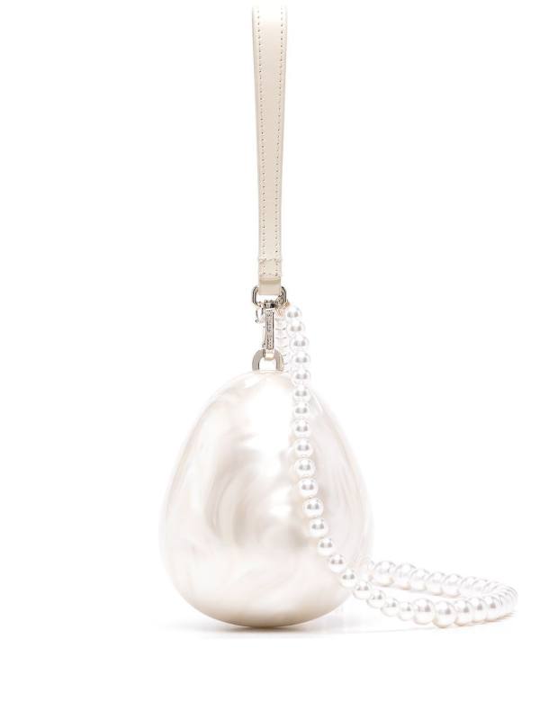 micro Egg perspex shoulder bag