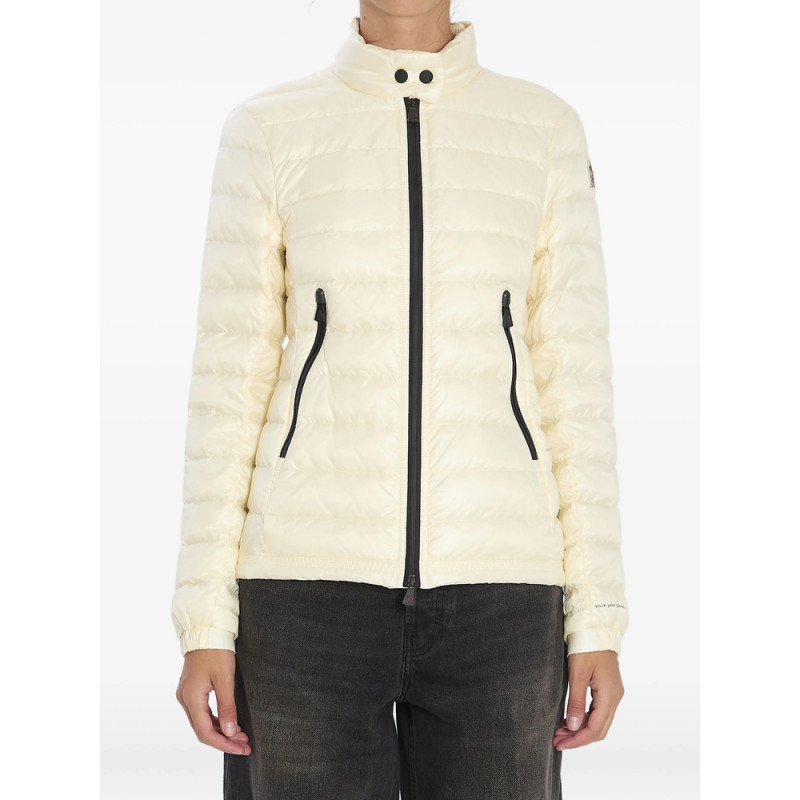 Moncler Grenoble Quilted Snap-buttoned Collar Coat