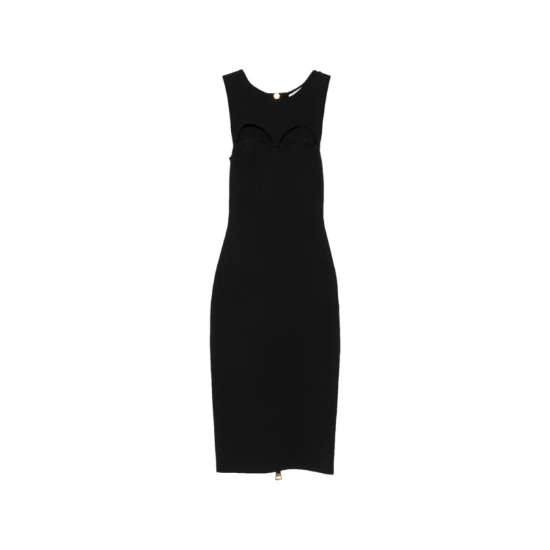 Elisabetta Franchi Cut-out Rear-zip Dress
