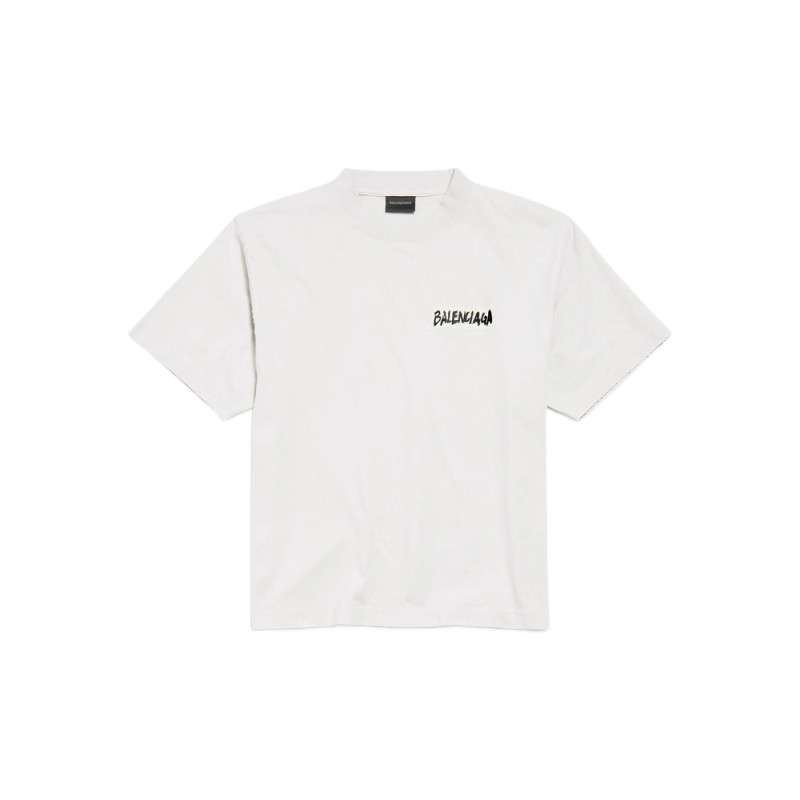 Balenciaga Masking Tape Cotton T-shirt