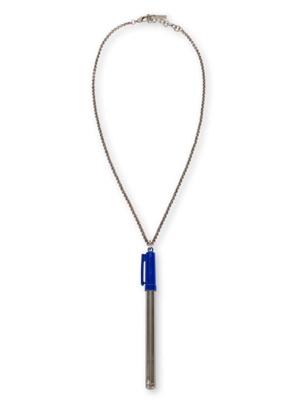 pen-pendant chain necklace