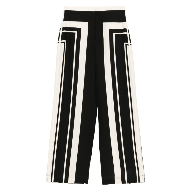 Sir. Geometric-print Trousers