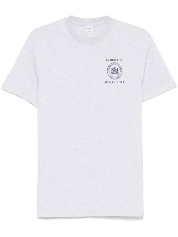 x Le Bristol Paris Crest Seal 100th T-shirt