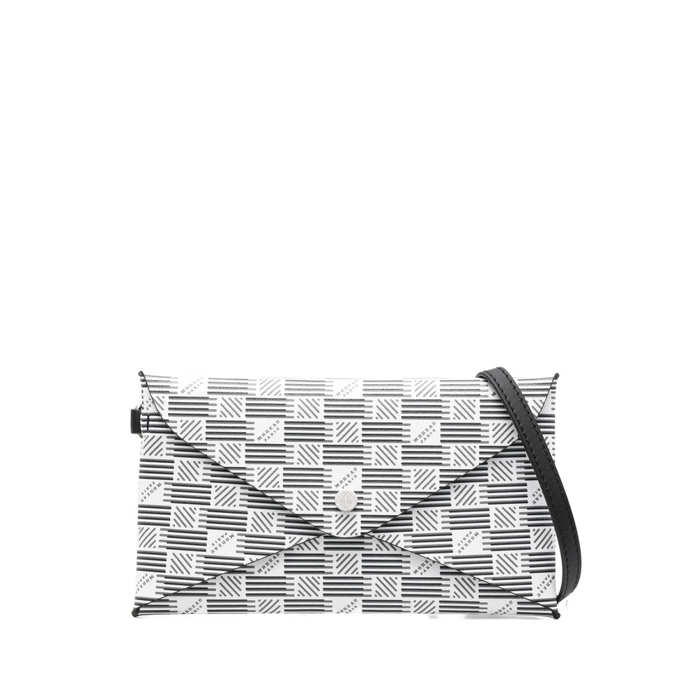 Moreau Geometric-pattern Clutch Bag