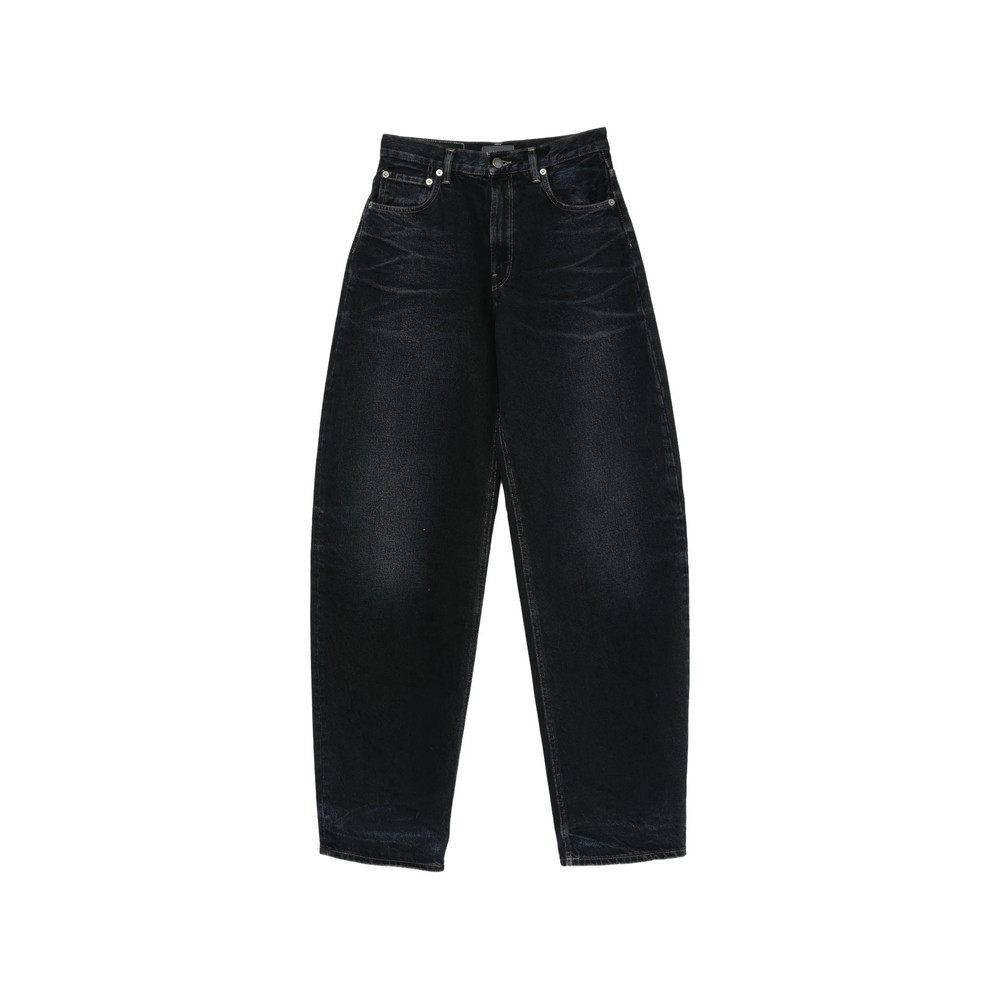 Haikure Faded Barrel-leg Jeans