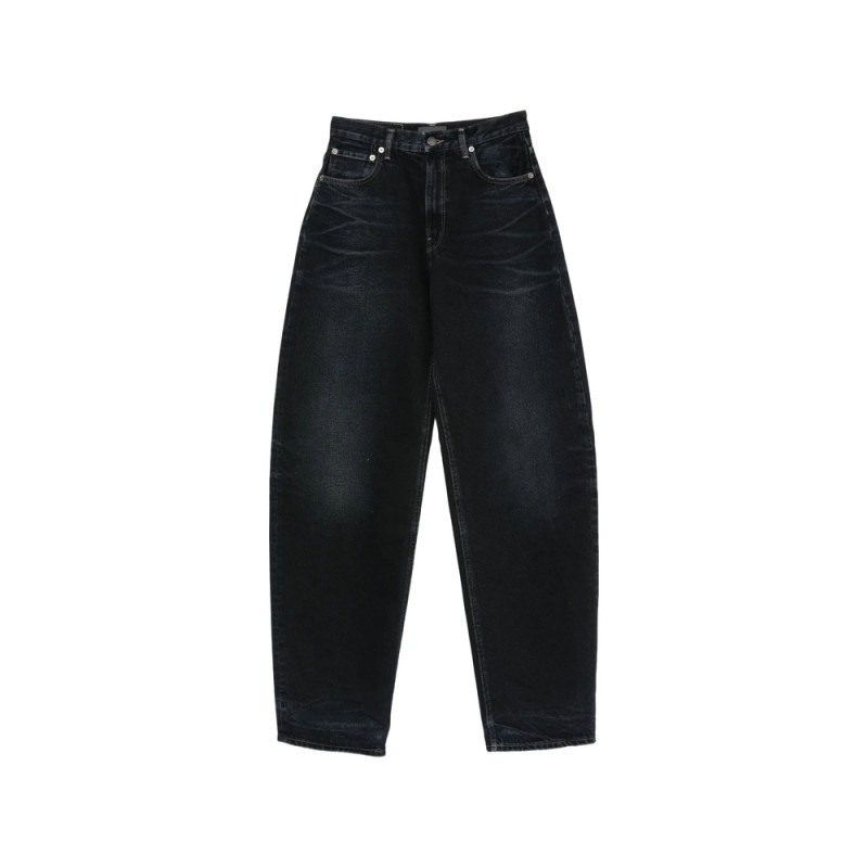 Haikure Faded Barrel-leg Jeans