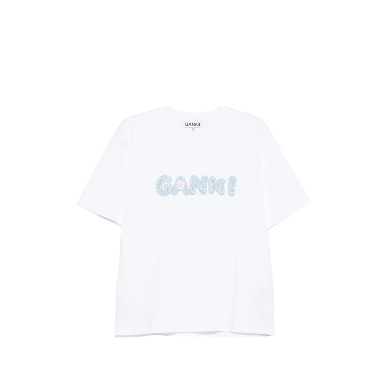 Ganni Relaxed-fit T-shirt