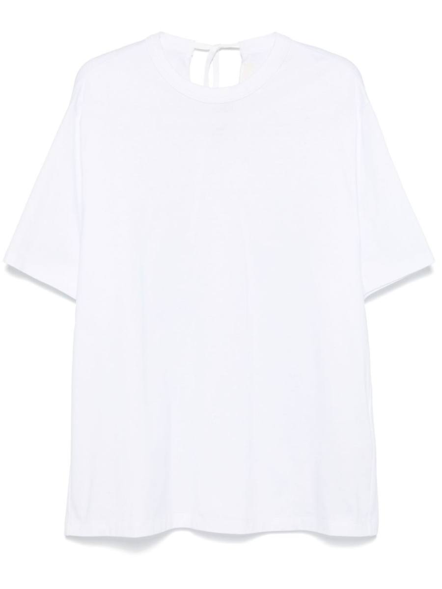 rear-tie T-shirt