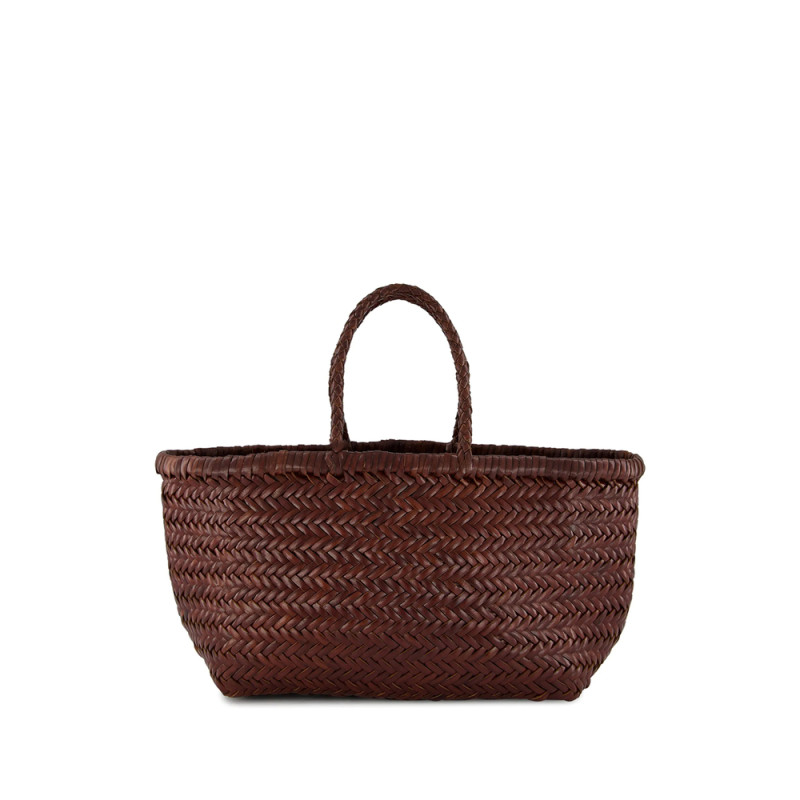 Dragon Diffusion Small Triple Jump Leather Handbag