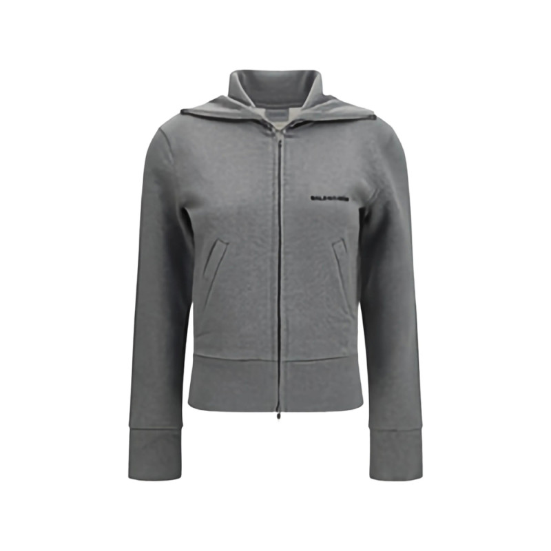 Balenciaga Logo-embroidered Zip-up Jacket