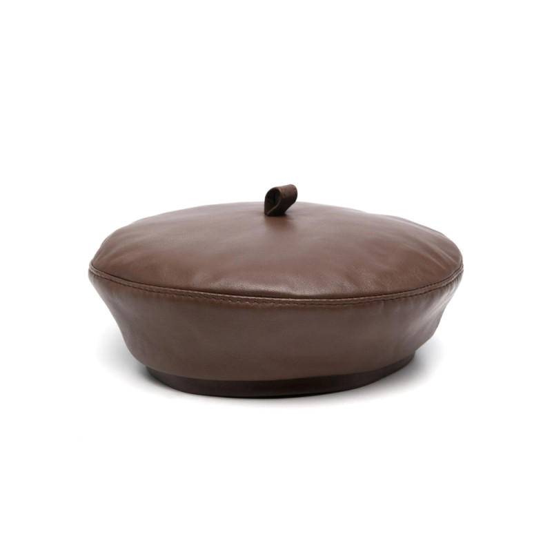 Ruslan Baginskiy Leather Beret